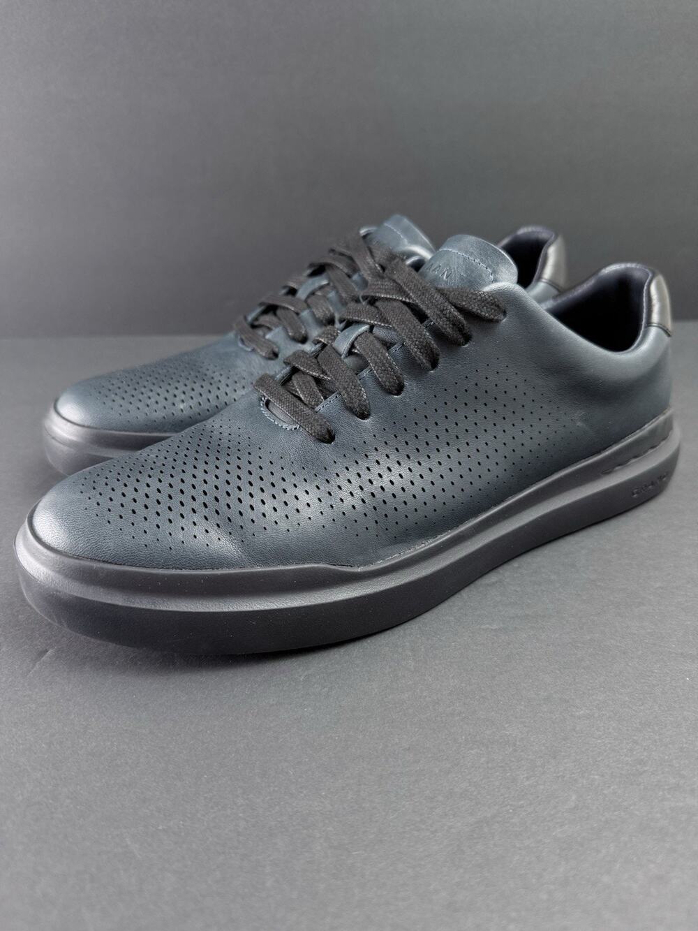 Cole Haan GrandPrø Rally Laser Cut Men’s 8 Orion Blue Black Sneakers